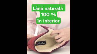 Ghete ortopedice OrtoMed® cu lână naturală 100 OrtoMed® 845T70 850T44 [upl. by Strauss]