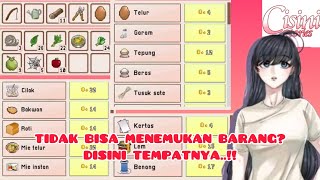 CISINI STORIES  LOKASI TUSUK SATE BATANG KAYU DAUN TOMAT KERTAS LEM BENANG DAN KAPAS [upl. by Iadam]