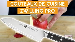 Présentation des couteaux de cuisine Zwilling Pro [upl. by Anneiv]