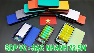 Chế sạc dự phòng In 3D v2  Mạch sạc nhanh 225W PD 30 QC 30  KST 3D [upl. by Leticia736]