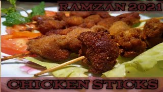 Chicken SticksHow to make Chicken SticksRamzan 2021recipe by irum ka kitchen [upl. by Mauretta]