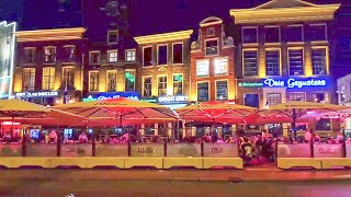 GRONINGEN CITY AT NIGHT Netherlands summer 2021 [upl. by Eerb]