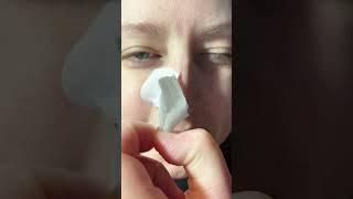 Biore Pore Strip nose blackheads pore strip removal [upl. by Ahsinek]