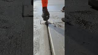 Troweling to Perfection Satisfying Concrete Finish [upl. by Meldoh]