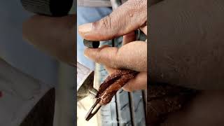 How to Tubeless tyre Puncture Repair tubeless tyre Puncture Repair like automobile Gulam Saha Tyre [upl. by Eads]