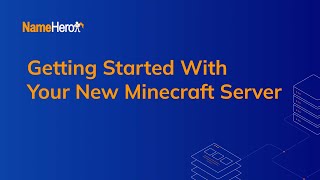 Getting Started With Your New Minecraft Server [upl. by Anerehs]