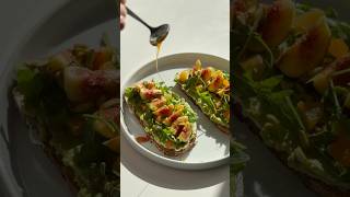 Honey Fig amp Avocado Toast [upl. by Jobie]