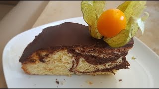 Marmorkuchen saftig schokoladig und einfach ☕ YUMMY RECIPES☕ [upl. by Llenoil]