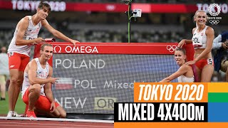 Mixed 4x400m Final  Tokyo Replays [upl. by Smitty821]