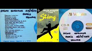 STING  Paris quotTheatre Mogadorquot 24051985 France audio [upl. by Torrie]