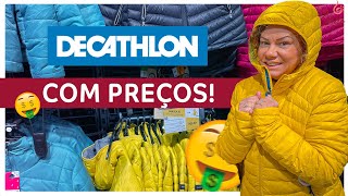 Roupas de frio e roupas de neve na loja Decathlon de Santiago do Chile  SERÁ QUE ESTÁ BARATO [upl. by Ennayehc]