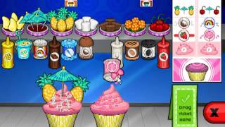 Papas Cupcakeria  All Standard Toppings Unlocked [upl. by Sielen]