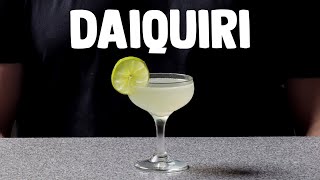 Classic Daiquiri Cocktail Recipe [upl. by Notwen]