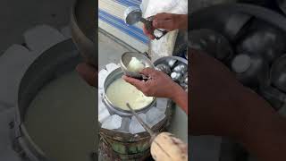 80 Years Old Man Selling Pure Milk Ice cream foodpakistan [upl. by Akienaj]