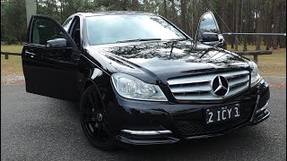 2012 MERCEDESBENZ C200 REVIEW [upl. by Adnof494]