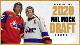 2020 NHL Mock Draft ALL 31 FirstRound Picks w Sam Cosentino [upl. by Adla]