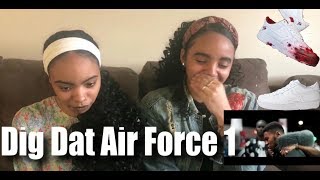 DigDat Air Force 1 REACTION [upl. by Ahsinit657]