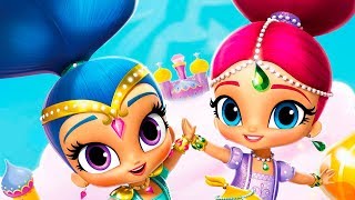 Shimmer and Shine Genie Palace Divine  Game for kids [upl. by Anaicilef]