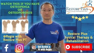 2 Tips to Stop Osteopenia From Turning Into Osteoporosis [upl. by Igenia]