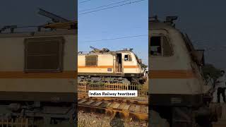 WAP 7Loco 😍 shorts shortvideo short youtubeshorts railway indianrailways train shortviral [upl. by Aleahs]