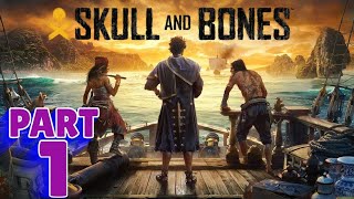 SKULL AND BONES  PS5 WALKTHROUGH  COMMENTARY  PART 1  ESCAPE FROM PARADISE [upl. by Aiciruam]