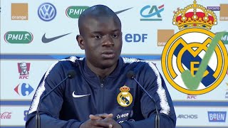 ✅OFFICIEL  NGOLO KANTE EST LE NOUVEAU JOUEUR DU REAL MADRID [upl. by Naraa]