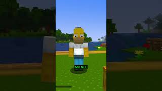 I Added Simpsons To Minecraft [upl. by Fonville711]