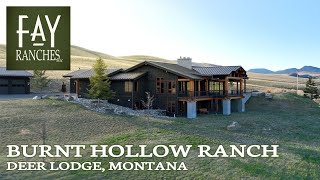 SOLD  Montana Ranch For Sale  Burnt Hollow Ranch  Deer Lodge MT [upl. by Cathrine592]