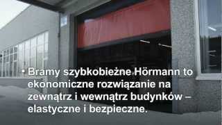 Hörmann Polska Bramy szybkobieżne [upl. by Finbar]