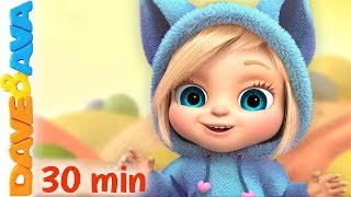 🍉 Baby Videos  Cartoon  Nursery Rhymes by Dave and Ava 🍉 [upl. by Orland]