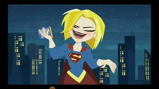 Kara Danvers AMVFaster n Harder dc super hero girls [upl. by Inal]