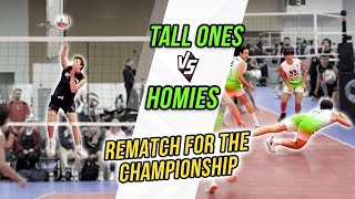 REMATCH FOR THE FINALS  Homies vs Tall Ones l Semifinals USAV 2024 Match 9  Volleyball [upl. by Ayikal]