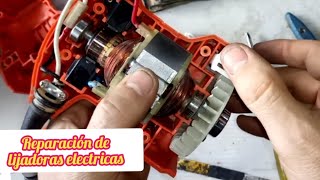 REPARACIÓN DE LIJADORA ELECTRICA BLACK AND DECKER [upl. by Ahselet]