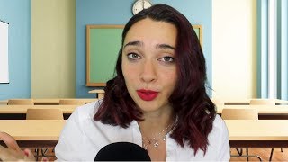 SI TORNA IN AULA SCUOLA DI ASMR Roleplay [upl. by Darrelle]