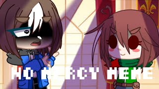 No mercy meme swapshift Frisk and chara original concept [upl. by Yesrej163]