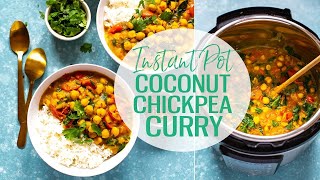 Instant Pot Chickpea Curry [upl. by Llednik164]