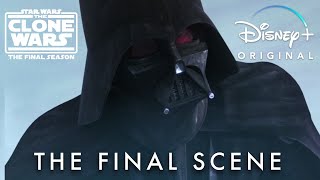 Darth Vader Final Scene  Star Wars The Clone Wars  Disney [upl. by Ruddie239]