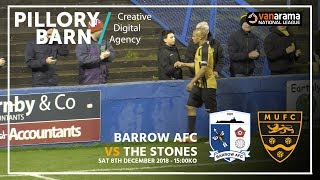 Barrow AFC Vs Maidstone United 081218 [upl. by Esnofla]