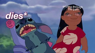 lilo amp stitch being a COMPLETE MESS for 2 minutes and 47 seconds straight [upl. by Phineas321]