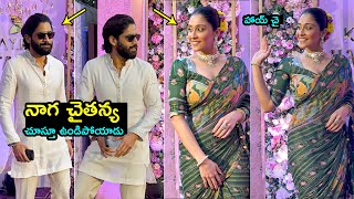 Naga Chaitanya CREZY LOOKS Towords Regina Cassandra  Kalyan Navratri Celebrations  Filmy Hunk [upl. by Eirac]