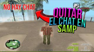 DESCARGAR HIDE CHAT para GTA SAMP 2021 ✅ Cleo mod para QUITAR el CHAT en SAMP ✅ [upl. by Nowed]