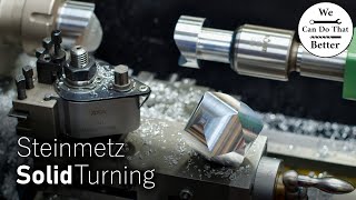 Making a Steinmetz Solid on a Lathe [upl. by Richey]