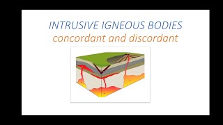 intrusive igneous bodies concordant and disconcordantEducareScienceSolutions [upl. by Cornelia494]