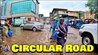 CIRCULAR ROAD 🇸🇱 FREETOWN CENTRAL  VLog 2024  Explore With TripleA [upl. by Eugenides]