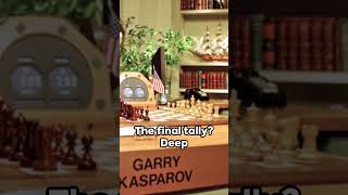 Kasparov vs Deep Blue The Ultimate Chess Match chess shorts [upl. by Ynnad]