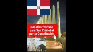 LUNES 4Y MIÉRCOLES 6 DE NOVIEMBRE SON FESTIVOS PARA SAN CRISTÓBAL [upl. by Ajnin]