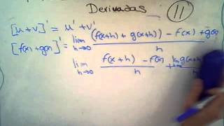 Propiedades de las derivadas [upl. by Kloster]