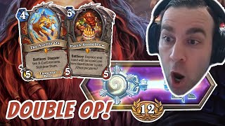 Harth AND Legendary Excavate Warrior Run  Hearthstone Arena [upl. by Aubreir]