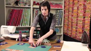 QuiltyHow to Make a Rolling Stone Quilt Block [upl. by Dielu]