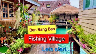 4K 🇹🇭 Thailand  Koh Chang  Ban Bang Bao Fishing Village  Rasta View [upl. by Greabe831]